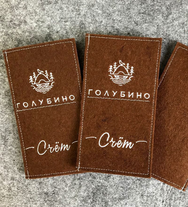 Меню и счет
